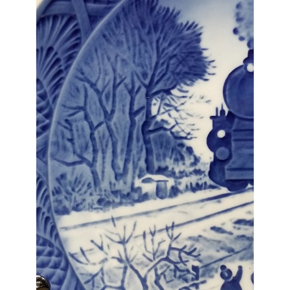 Plate Going Home for Christmas 1973 Royal Copenhagen Porcelain Denmark V… - Picture 6 of 12